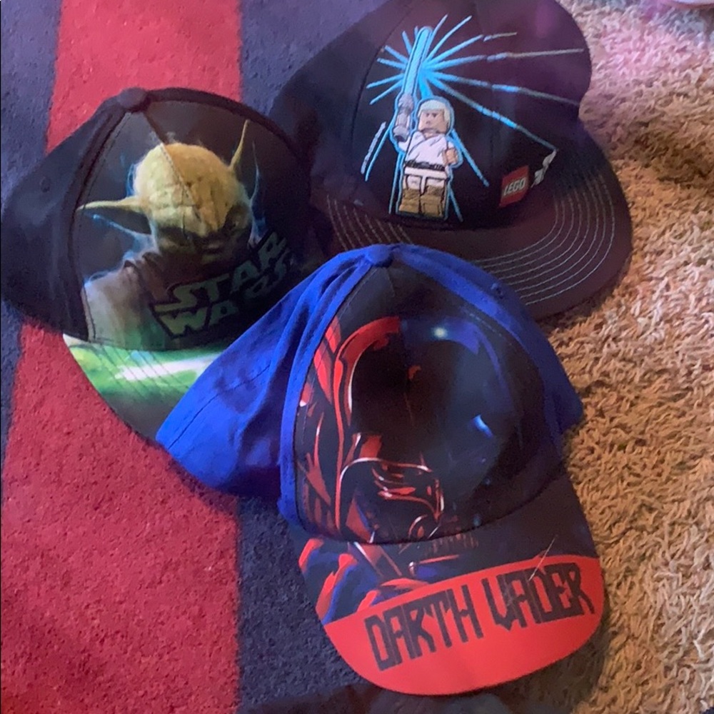 Boys Star Wars hats. $20 for all 3